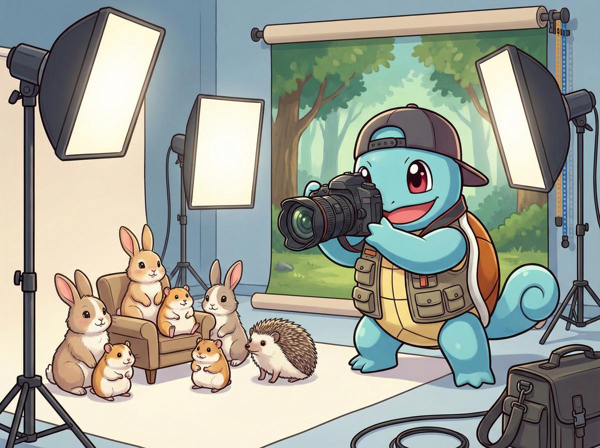 高清3D动漫摄影师工作视频