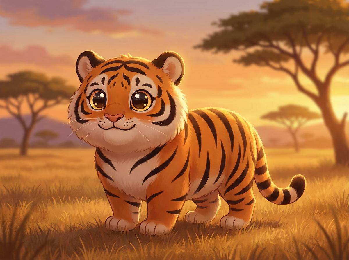 高清3D动漫老虎视频